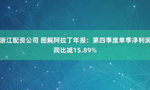 浙江配资公司 图解阿拉丁年报：第四季度单季净利润同比减15.89%